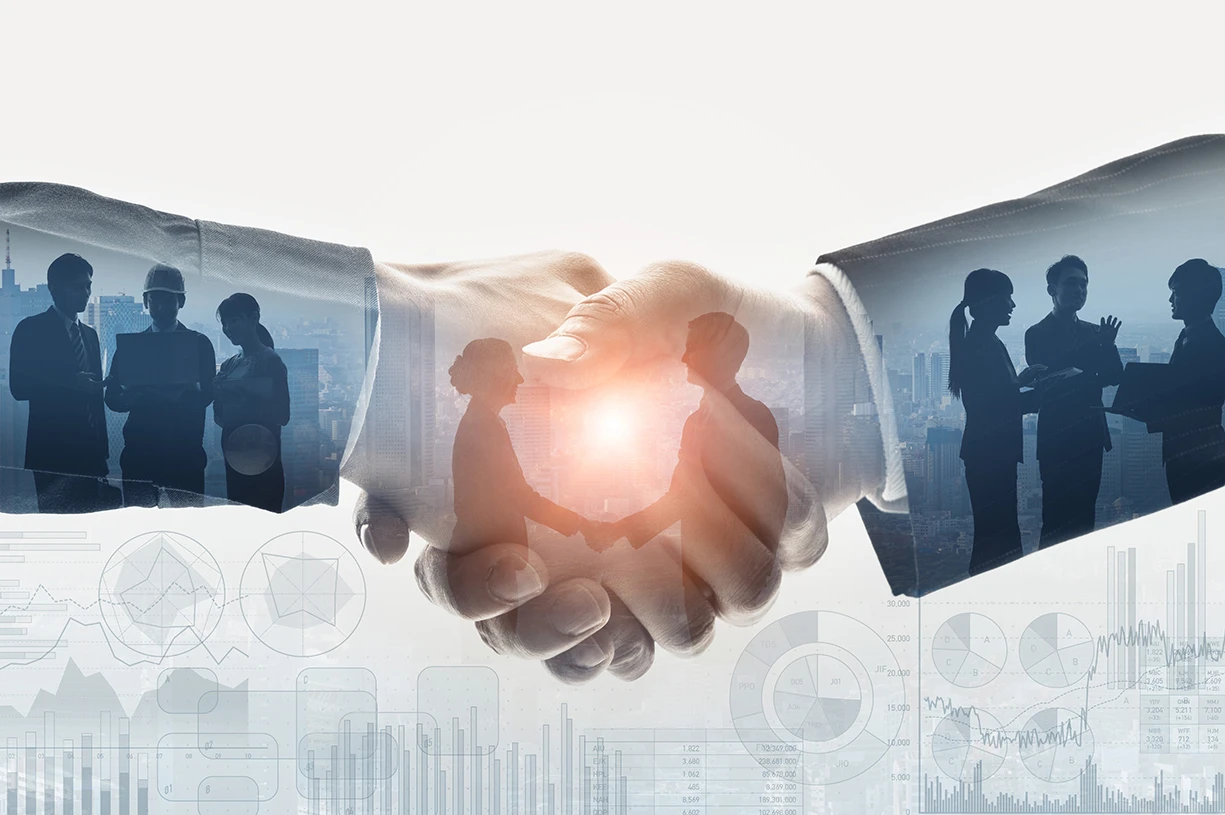 partner with small businesses to achieve internal goals